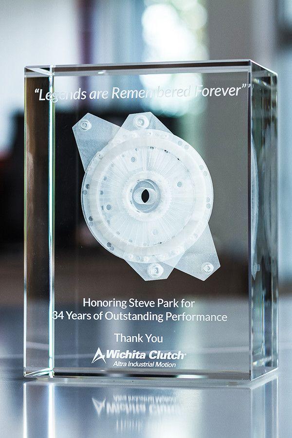 Kristall Statuette -  GLA0004