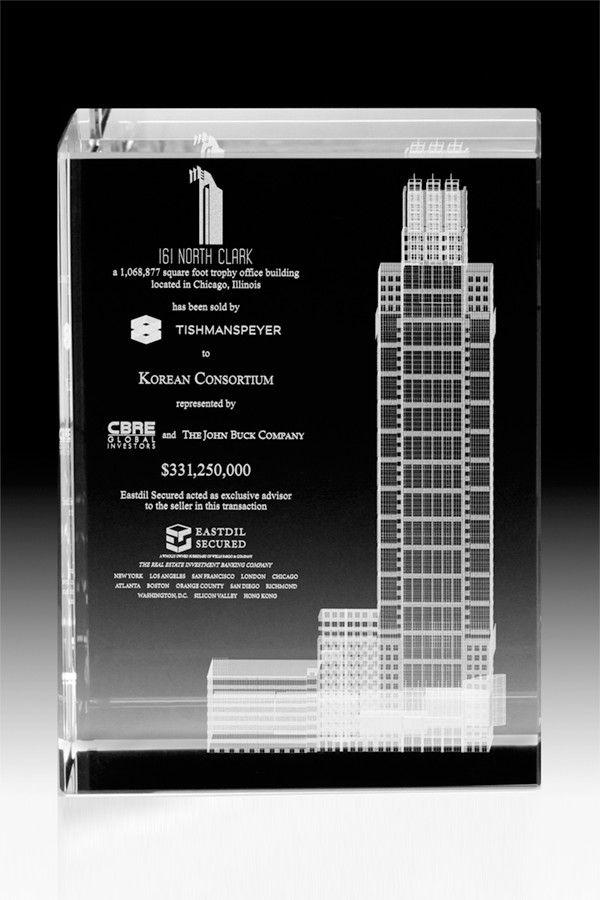 Glas Statuette -  GLA0104