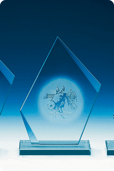 Glas Statuette -  GLA0216