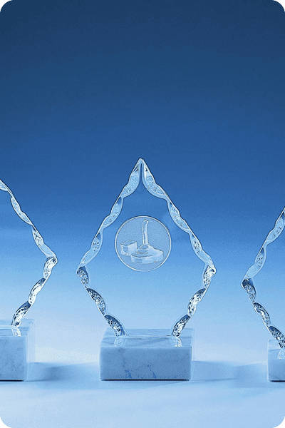 Glas Statuette -  GLA0229