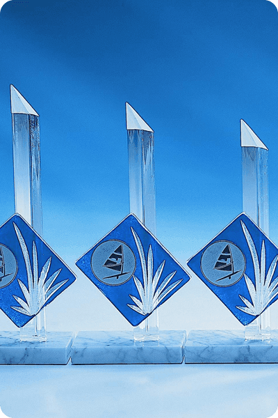 Glas Statuette -  GLA0231