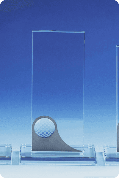 Kristall Statuette -  GLA0234