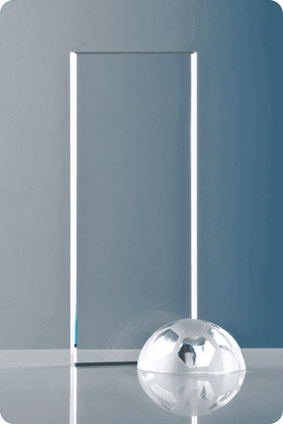 Kristall Statuette -  GLA0251