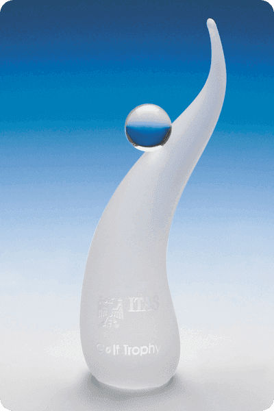 Kristall Statuette -  GLA0259