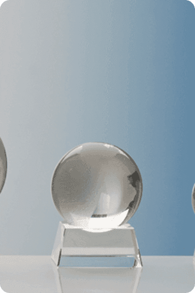Kristall Statuette -  GLA0274