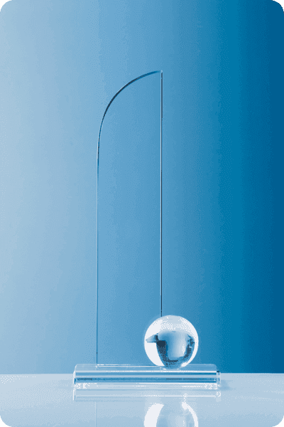 Kristall Statuette -  GLA0276