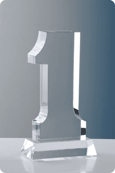 Kristall Statuette -  GLA0286