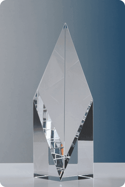 Kristall Statuette -  GLA0287
