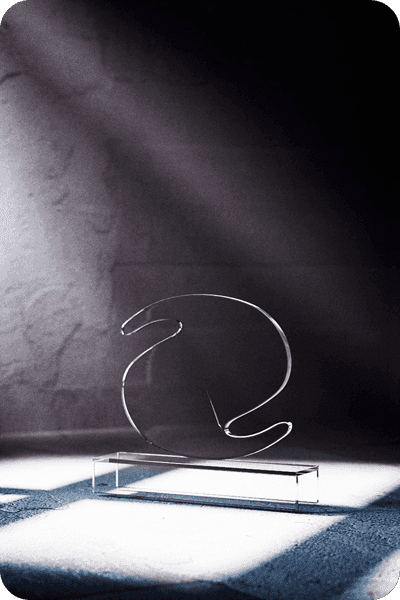 Glas Statuette -  GLA0401