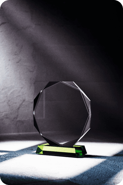 Glas Statuette -  GLA0413