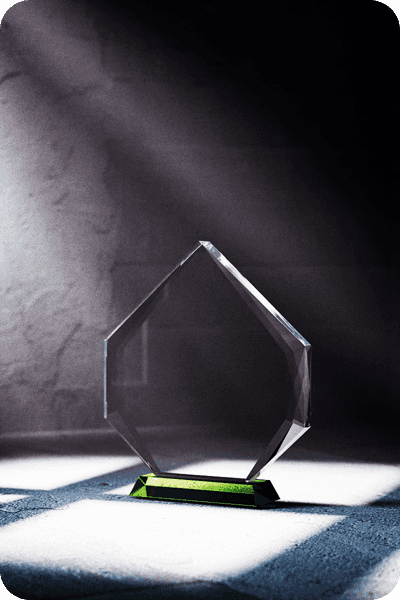 Glas Statuette -  GLA0414