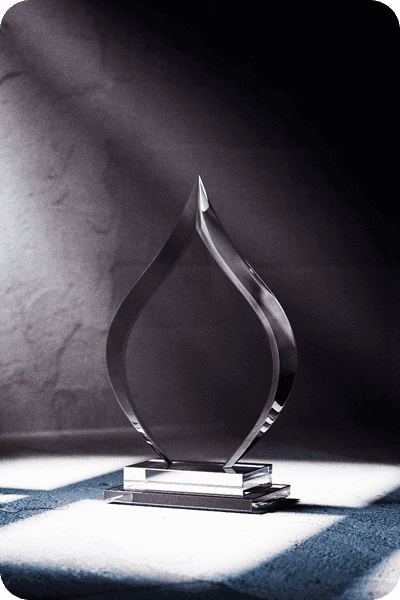 Glas Statuette -  GLA0415