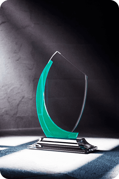 Glas Statuette -  GLA0418