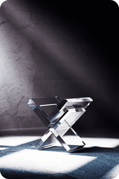Kristall Statuette -  GLA0420