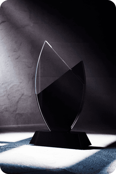 Kristall Statuette -  GLA0424
