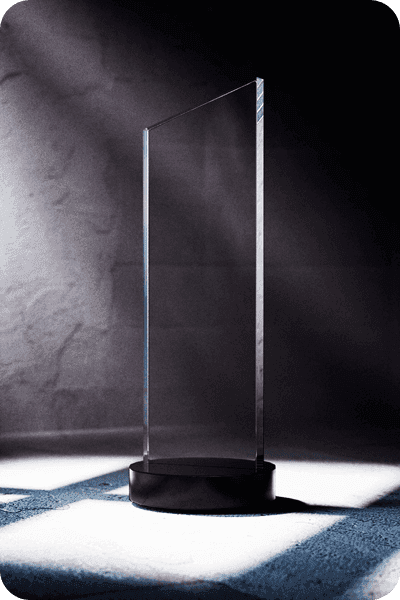 Kristall Statuette -  GLA0427