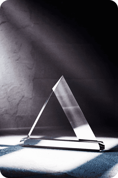 Kristall Statuette -  GLA0434