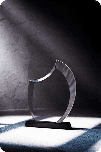 Kristall Statuette -  GLA0436