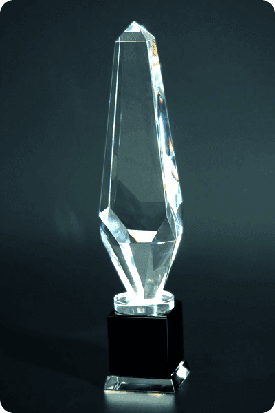 Kristall Statuette -  GLA0937
