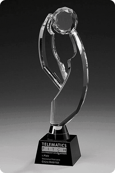 Kristall Statuette -  GLA0991
