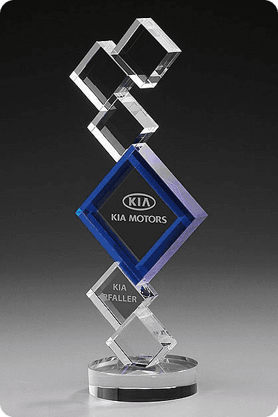 Kristall Statuette -  GLA0994