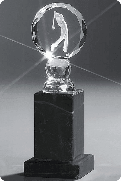 Kristall Statuette -  GLA1011