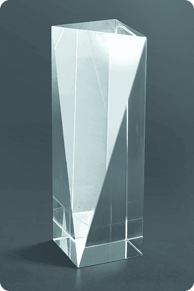 Kristall Statuette -  GLA0140