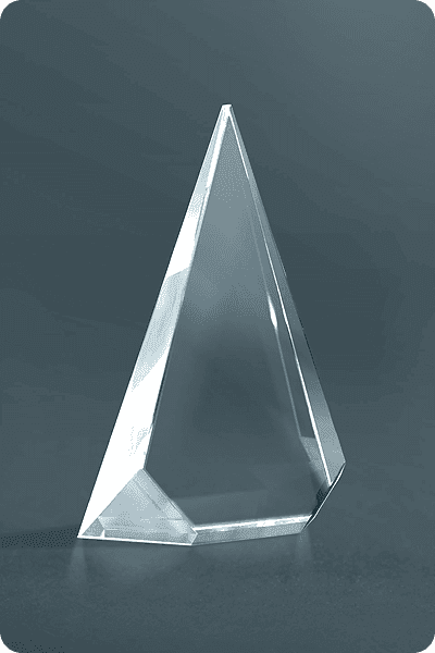 Kristall Statuette -  GLA0147