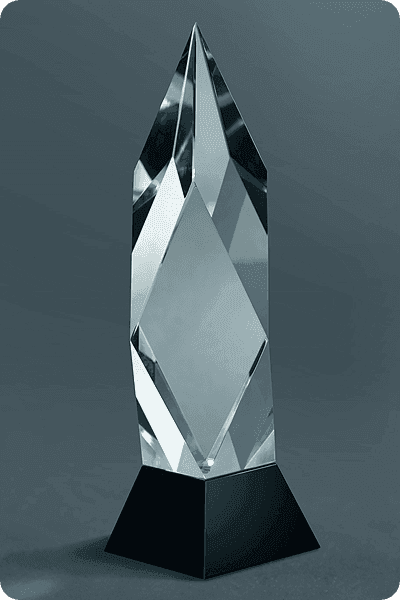 Kristall Statuette -  GLA0148