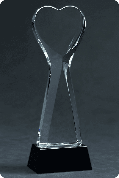 Kristall Statuette -  GLA0156