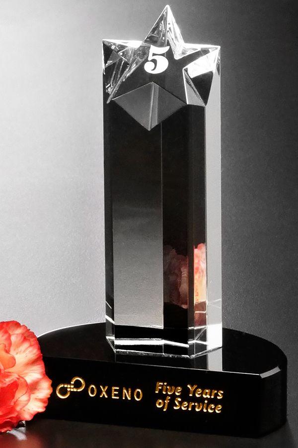 Kristall Statuette -  GLA1971
