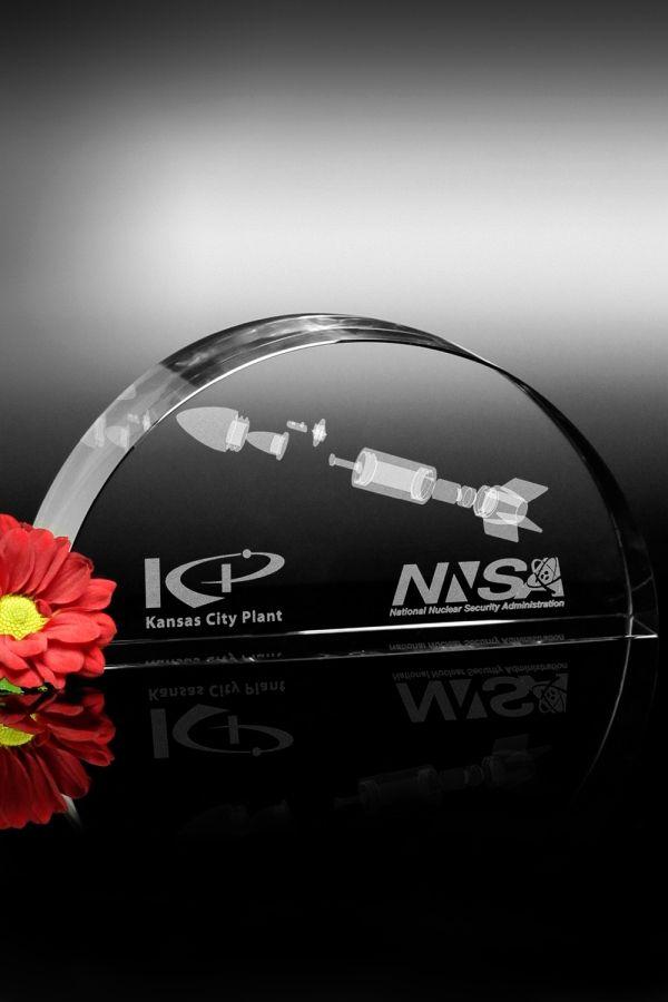 Kristall Statuette -  GLA2117