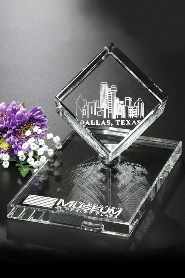 Kristall Statuette -  GLA2123