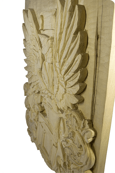 Hölzerne Statuette -  DRE017