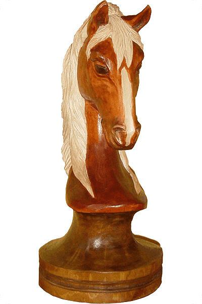 Hölzerne Statuette -  DRE023