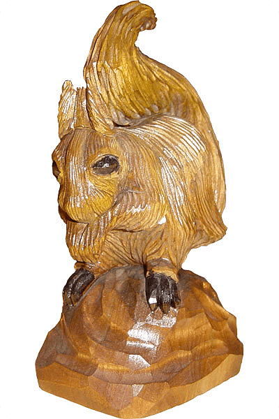 Hölzerne Statuette -  DRE025